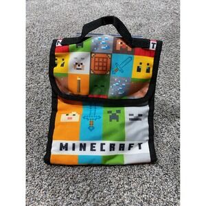 Minecraft Lunch Bag Kids OS Multicolor Excellent Insulated Creeper TNT Gaming
